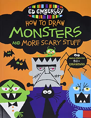 Book Cover Ed Emberley's How to Draw Monsters and More Scary Stuff (Ed Emberley's Drawing Book Of...)