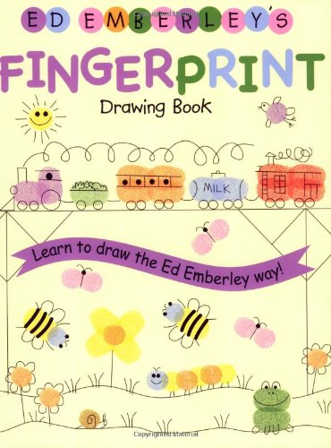 Book Cover Ed Emberley's Fingerprint Drawing Book (Ed Emberley's Drawing Book Of...)