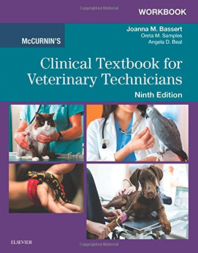 Book Cover Workbook for McCurnin's Clinical Textbook for Veterinary Technicians
