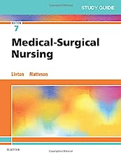 Book Cover Study Guide for Medical-Surgical Nursing