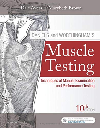 Book Cover Daniels and Worthingham's Muscle Testing: Techniques of Manual Examination and