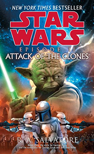 Book Cover Star Wars, Episode II: Attack of the Clones