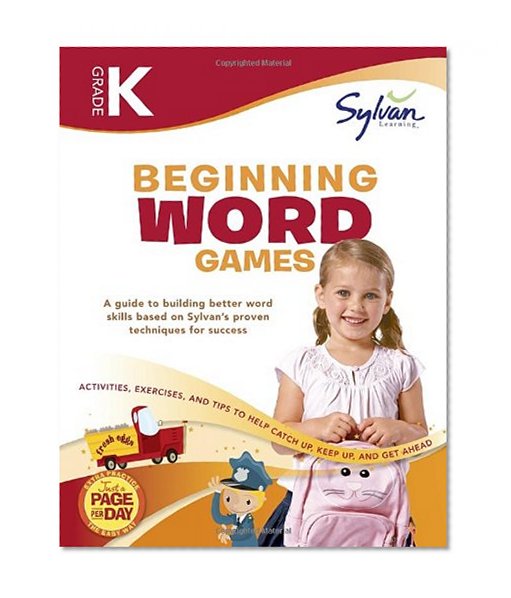 Book Cover Kindergarten Beginning Word Games (Sylvan Workbooks) (Language Arts Workbooks)