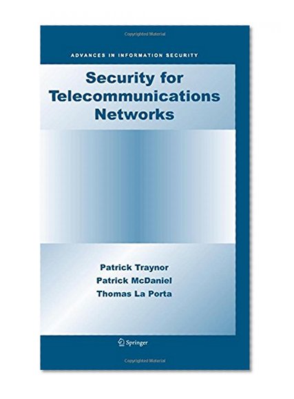 Book Cover Security for Telecommunications Networks (Advances in Information Security)