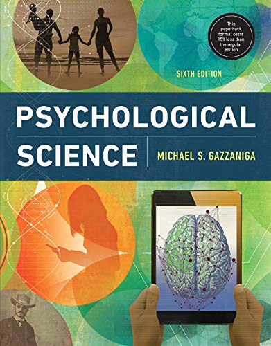 Book Cover Psychological Science Paperback + Digital Product License Key Folder with eBook and InQuizitive