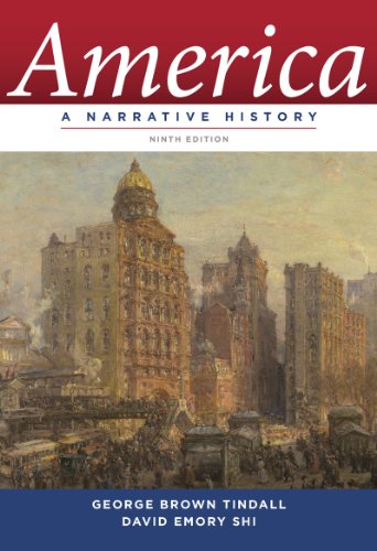 Book Cover America: A Narrative History (Ninth Edition)  (Vol. One-Volume)