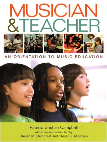 Book Cover Musician & Teacher: An Orientation to Music Education