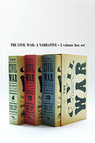 Book Cover The Civil War: A Narrative - 3 Volume Box Set