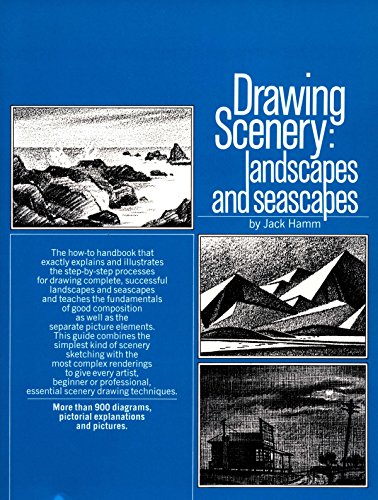 Book Cover Drawing Scenery: Landscapes and Seascapes
