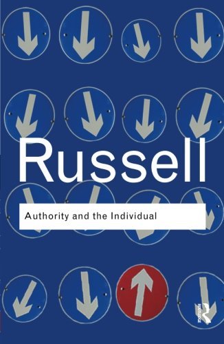 Book Cover Authority and the Individual (Routledge Classics)