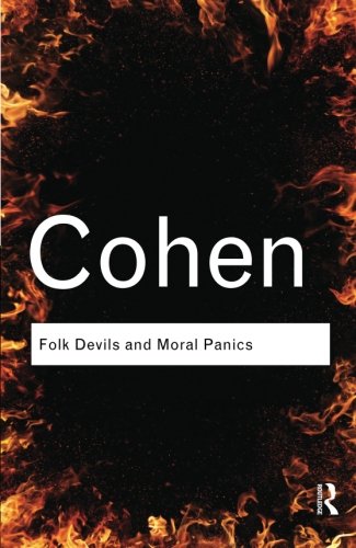 Book Cover Folk Devils and Moral Panics (Routledge Classics) (Volume 9)