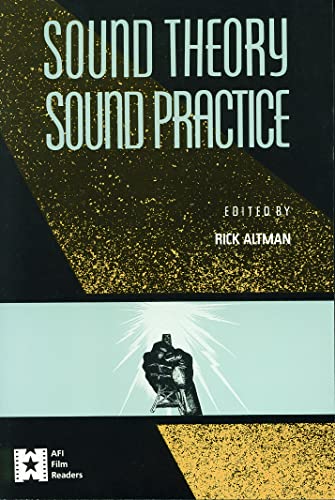 Book Cover Sound Theory, Sound Practice (AFI Film Readers)