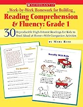 Book Cover Week-by-Week Homework for Building Reading Comprehension & Fluency: Grade 1 (Week-by-Week Homework For Building Reading Comprehension and Fluency)