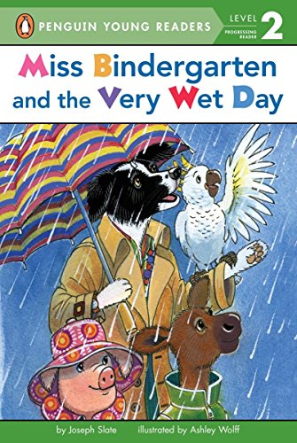 Book Cover Miss Bindergarten and the Very Wet Day (Penguin Young Readers, Level 2)