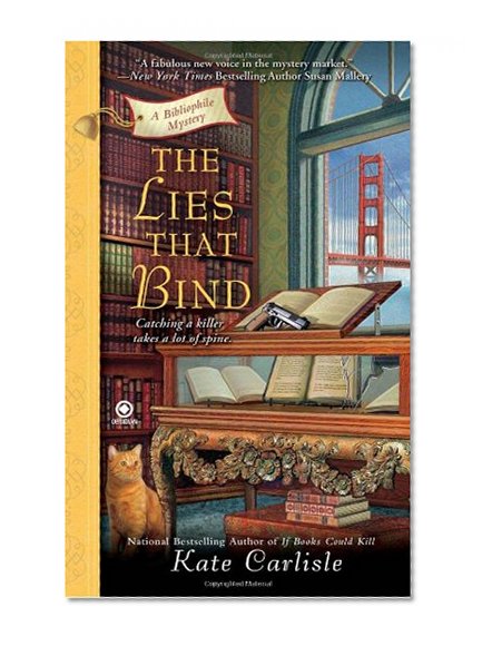 Book Cover The Lies That Bind: A Bibliophile Mystery