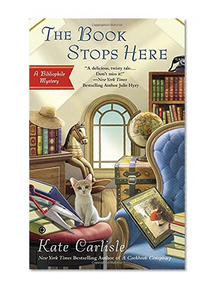 Book Cover The Book Stops Here: A Bibliophile Mystery