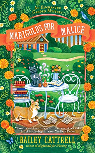 Book Cover Marigolds for Malice (An Enchanted Garden Mystery)