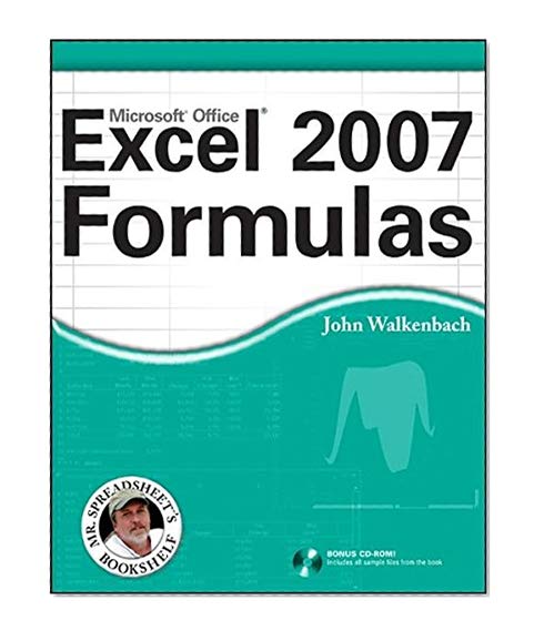 Book Cover Excel 2007 Formulas