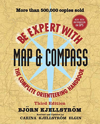 Book Cover Be Expert with Map and Compass