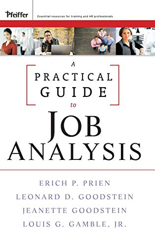 Book Cover A Practical Guide to Job Analysis