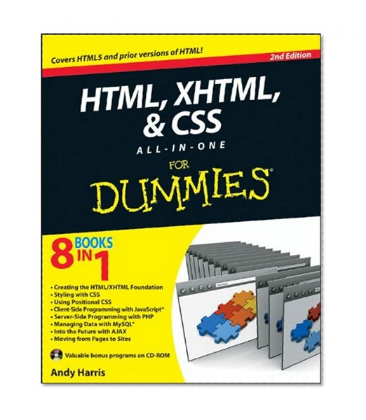 Html Xhtml And Css All In One For Dummies