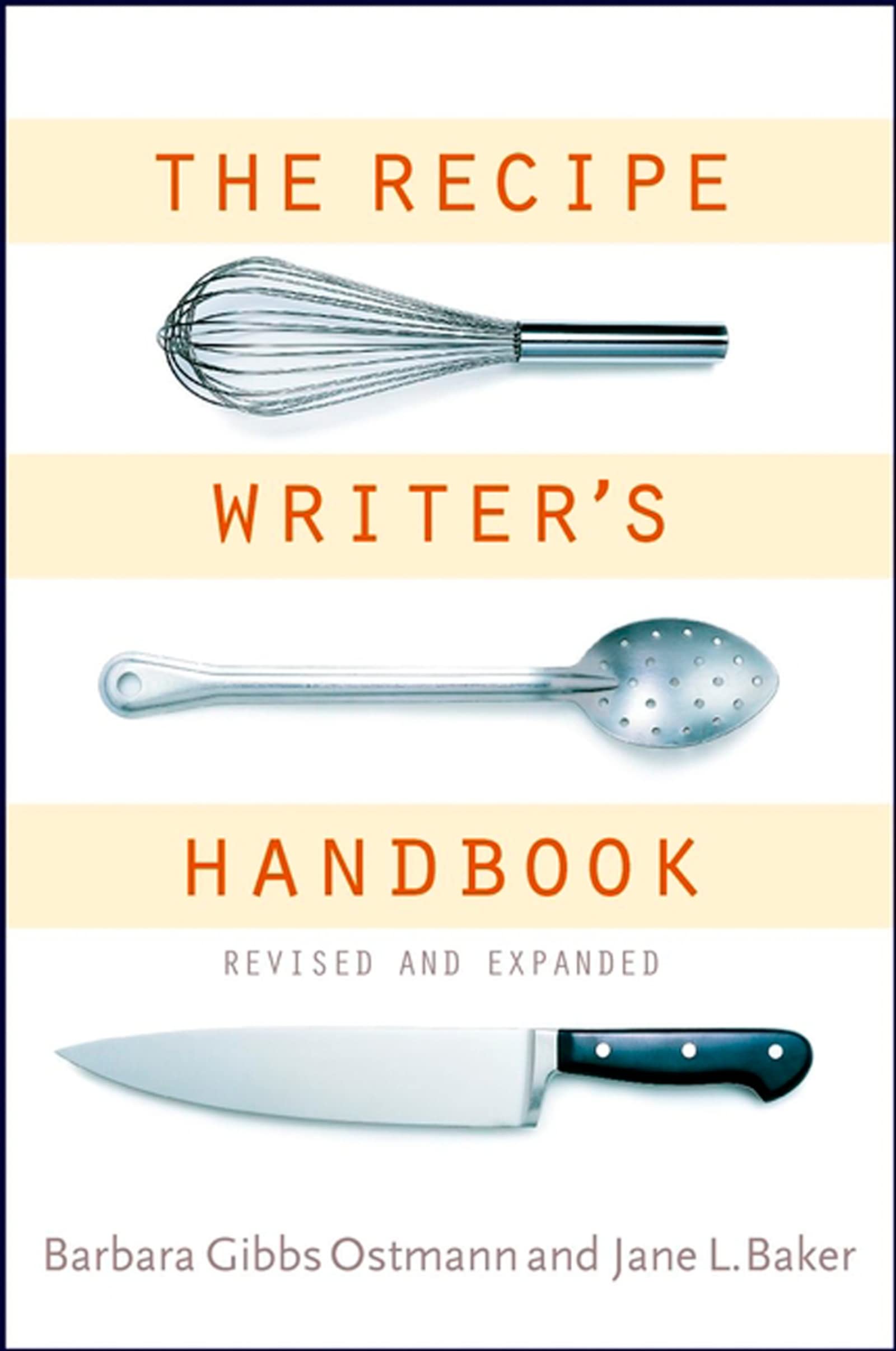 Book Cover The Recipe Writer's Handbook, Revised and Updated