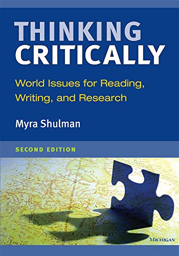 Book Cover Thinking Critically, Second Edition: World Issues for Reading, Writing, and Research