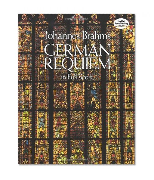 Book Cover German Requiem in Full Score