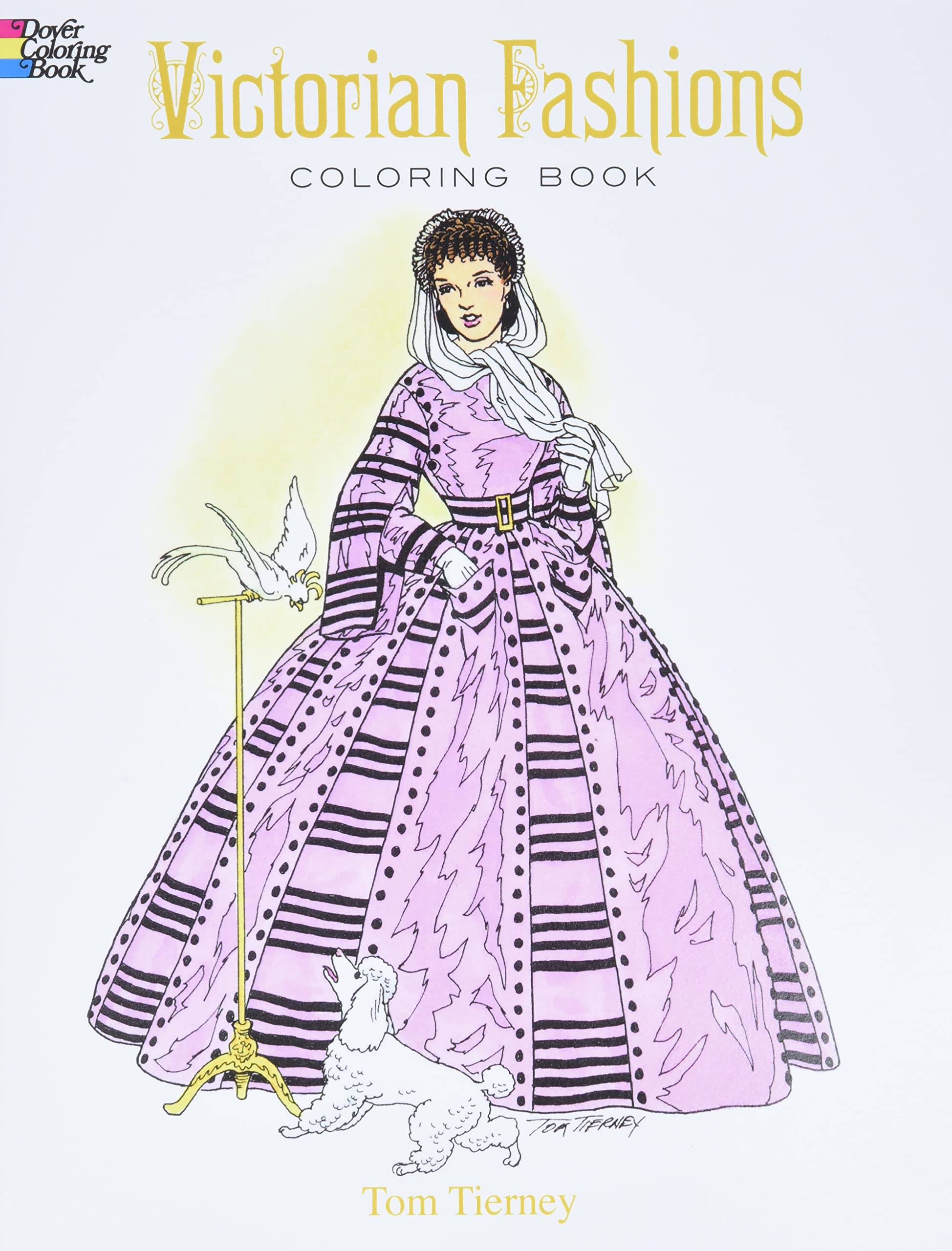 Book Cover Victorian Fashions Coloring Book (Dover Fashion Coloring Book)