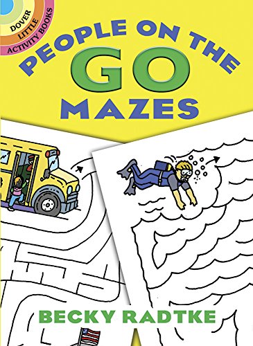 Book Cover People on the Go Mazes (Dover Little Activity Books)