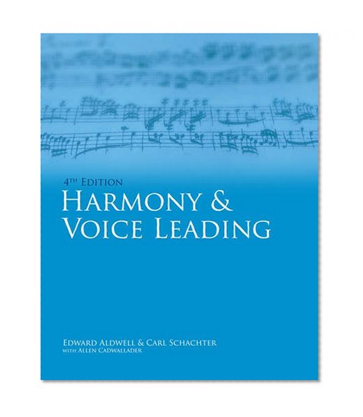 Book Cover Harmony and Voice Leading