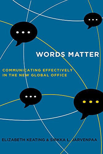 Book Cover Words Matter: Communicating Effectively in the New Global Office