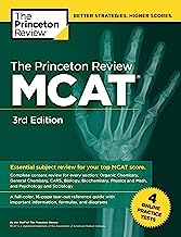 Book Cover The Princeton Review MCAT, 3rd Edition: 4 Practice Tests + Complete Content Coverage (Graduate School Test Preparation)