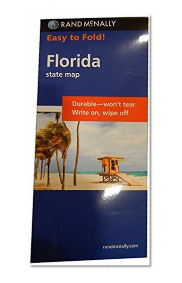 Book Cover Rand McNally Florida: Highways & Intersections (EasyFinder) laminated