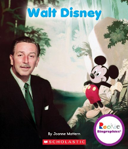 Book Cover Walt Disney (Rookie Biographies)