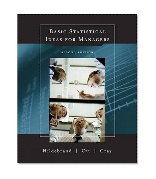Book Cover Basic Statistical Ideas for Managers, 2nd Edition (with CD-ROM)