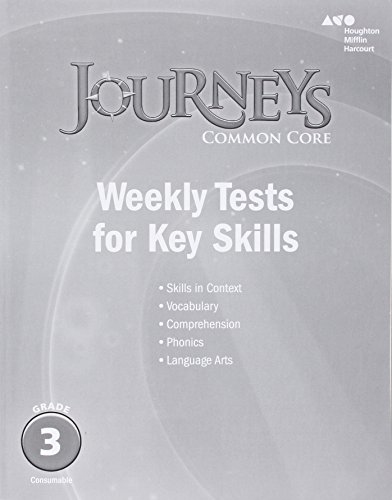Book Cover Journeys: Common Core Weekly Assessments Grade 3