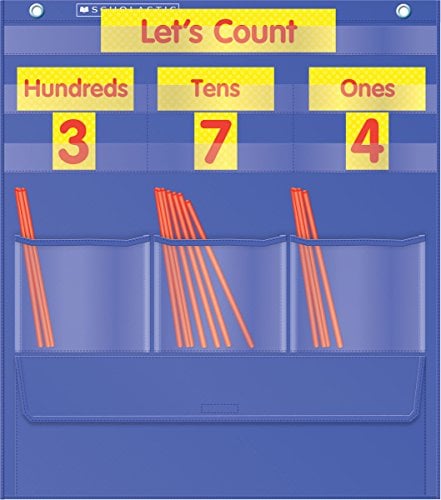 Book Cover Counting Caddie and Place Value Pocket Chart