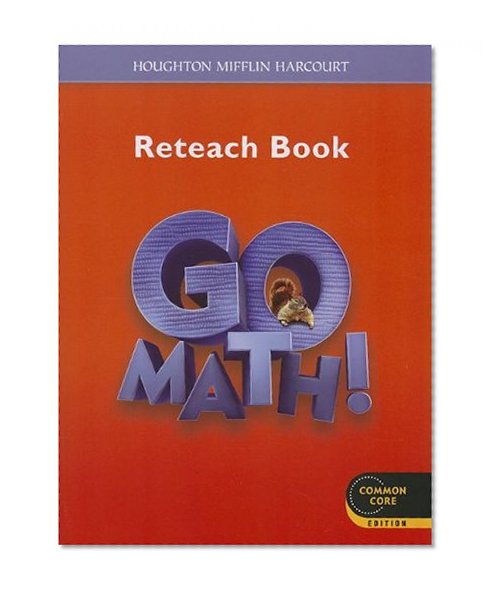 Book Cover Go Math!: Reteach Workbook Student Edition Grade 2