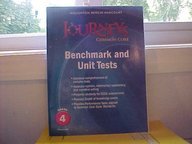 Book Cover Journeys: Common Core Benchmark Tests and Unit Tests Consumable Grade 4