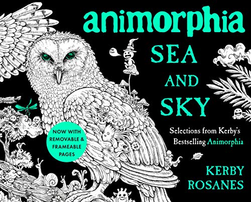 Book Cover Animorphia Sea and Sky: Selections from Kerby's Bestselling Animorphia