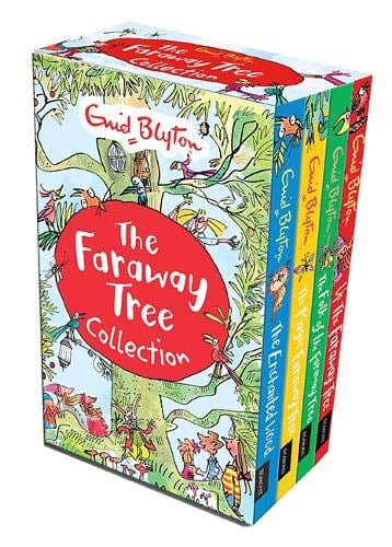 Book Cover Enid Blyton The Magic Faraway Tree Collection 4 Books Box Set Pack (Up The Faraway Tree, The Magic Faraway Tree, The Folk of the Faraway Tree, The Enchanted Wood)