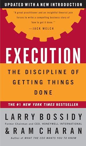 Book Cover Execution: The Discipline of Getting Things Done
