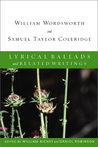 Book Cover Lyrical Ballads and Related Writings (New Riverside Editions)