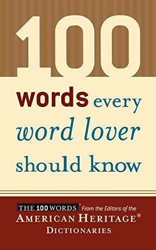 Book Cover 100 Words Every Word Lover Should Know
