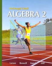 Book Cover McDougal Littell Algebra 2 (Holt McDougal Larson Algebra 2)