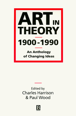 Book Cover Art in Theory 1900-1990: An Anthology of Changing Ideas