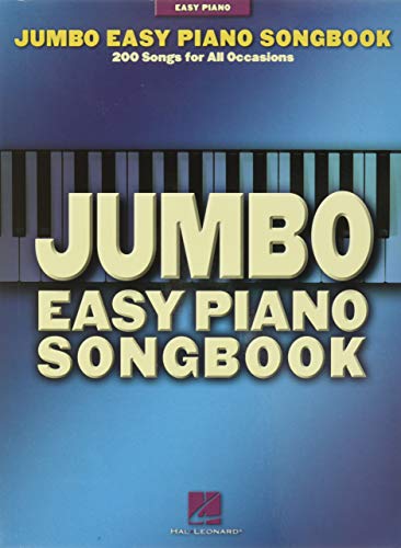 Book Cover Jumbo Easy Piano Songbook: 200 Songs for All Occasions