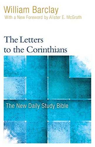 Book Cover The Letters to the Corinthians (New Daiy Study Bible)
