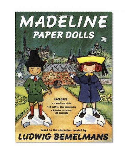 Book Cover Madeline Paper Dolls